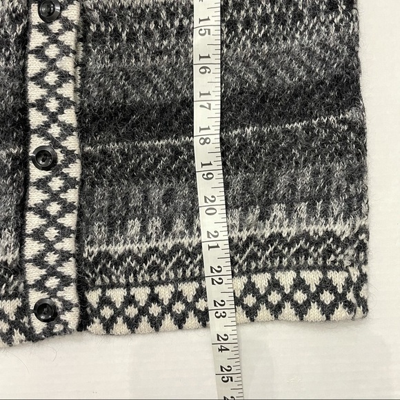 Leo‎ Peressi Vintage Peruvian 100% Alpaca Grandpa Cardigan - Picture 8 of 8